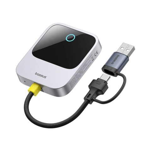 Adapter CarPlay Baseus SafeJourney Series bezprzewodowy - szary