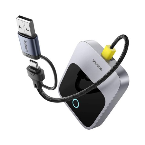 Adapter CarPlay Baseus SafeJourney Series bezprzewodowy - szary