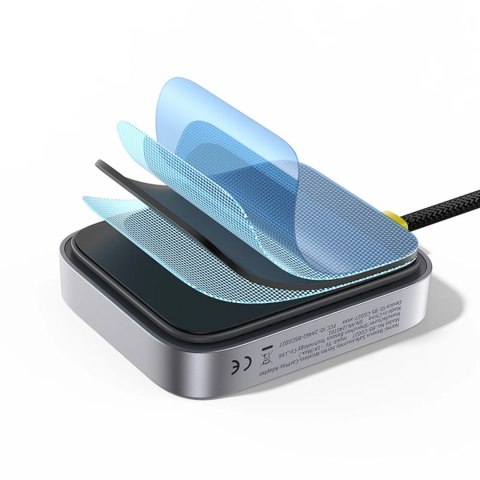 Adapter CarPlay Baseus SafeJourney Series bezprzewodowy - szary