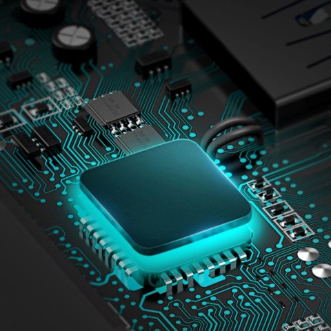 Baseus Lite Series zewnętrzna karta sieciowa USB Typ C - RJ-45 1Gbps (1000Mbps) czarny (WKQX000301)