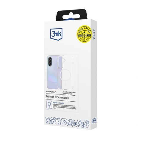 Etui 3mk Armor MagCase na Samsung Galaxy A37 - przezroczyste