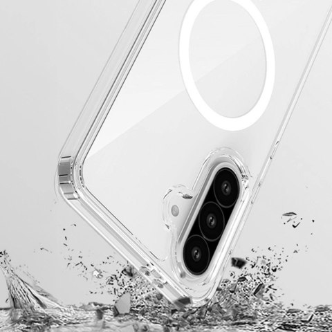 Etui 3mk Armor MagCase na Samsung Galaxy A56 - przezroczyste
