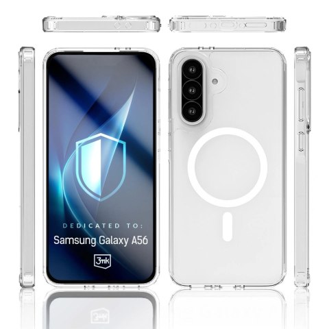 Etui 3mk Armor MagCase na Samsung Galaxy A56 - przezroczyste