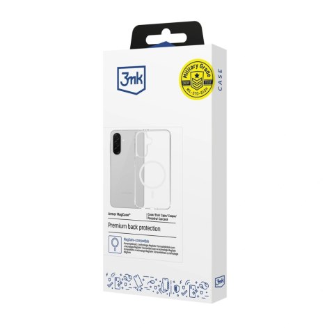 Etui 3mk Armor MagCase na Samsung Galaxy A56 - przezroczyste