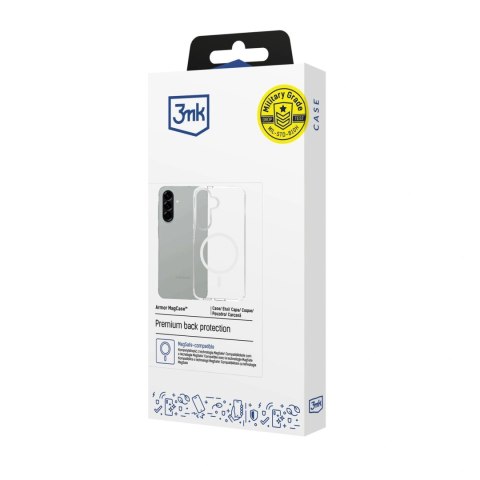 Etui 3mk Armor MagCase na Samsung Galaxy A57 - przezroczyste