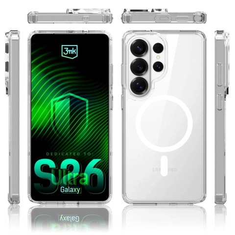 Etui 3mk Armor MagCase na Samsung Galaxy S26 Ultra - przezroczyste