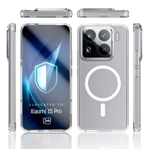 Etui 3mk Armor MagCase na Xiaomi 15 Pro - przezroczyste