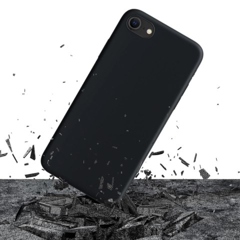 Etui 3mk Matt Case Pro na iPhone SE 2020 - czarne