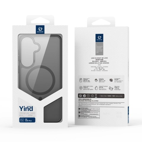 Etui Dux Ducis Yind na Samsung Galaxy S26 Plus kompatybilne z MagSafe - czarne