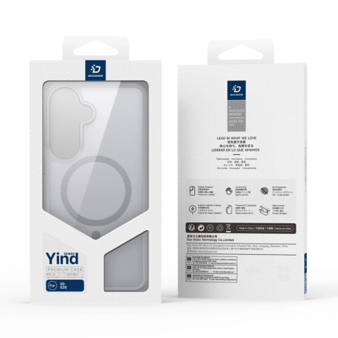 Etui Dux Ducis Yind na Samsung Galaxy S26 kompatybilne z MagSafe - szare