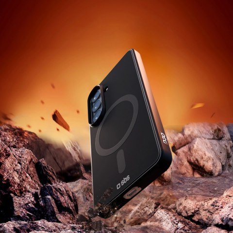 Etui SBS Full Active Case D3O na Samsung Galaxy S26 kompatybilne z MagSafe - czarne