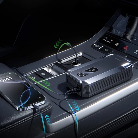 Jump starter Baseus Super Energy Max 20000mAh - czarny