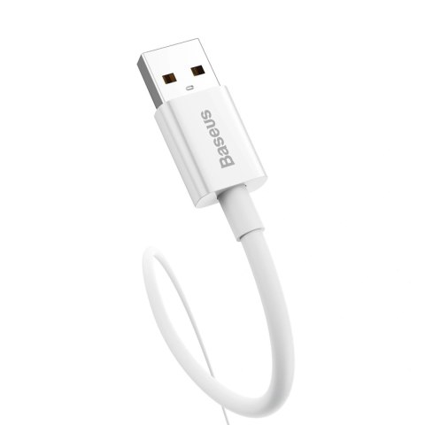 Kabel Baseus Superior Series USB-A - USB-C 100W 1,5m - biały