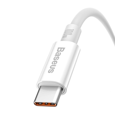 Kabel Baseus Superior Series USB-A - USB-C 100W 1,5m - biały