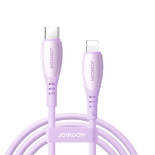 Kabel Joyroom S-A59 Vibrant Series 30W USB-C - Lightning 1,2m - fioletowy