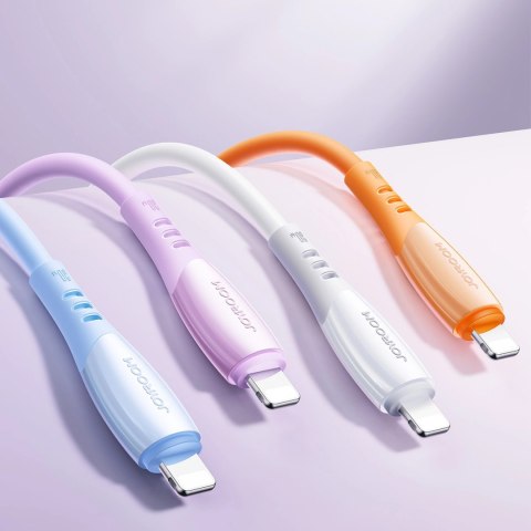 Kabel Joyroom S-A59 Vibrant Series 30W USB-C - Lightning 1,2m - fioletowy