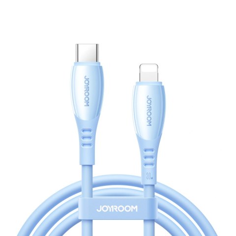 Kabel Joyroom S-A59 Vibrant Series 30W USB-C - Lightning 1,2m - niebieski