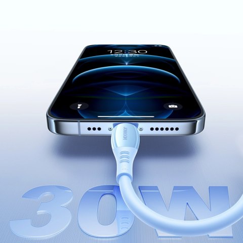 Kabel Joyroom S-A59 Vibrant Series 30W USB-C - Lightning 1,2m - niebieski