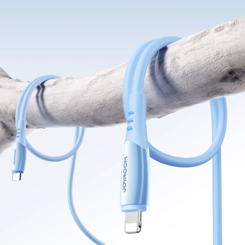 Kabel Joyroom S-A59 Vibrant Series 30W USB-C - Lightning 1,2m - niebieski