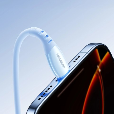 Kabel Joyroom S-A59 Vibrant Series 30W USB-C - Lightning 1,2m - niebieski