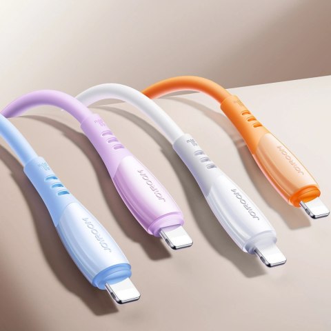 Kabel Joyroom S-A59 Vibrant Series 30W USB-C - Lightning 1,2m - pomarańczowy