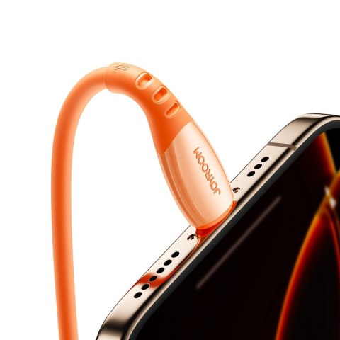 Kabel Joyroom S-A59 Vibrant Series 30W USB-C - Lightning 1,2m - pomarańczowy
