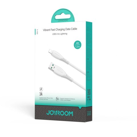 Kabel Joyroom S-A59 Vibrant Series 3A USB-A - Lightning 1,2m - biały