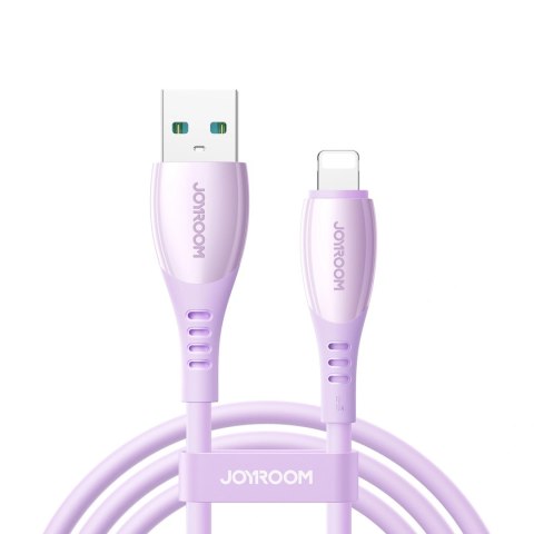Kabel Joyroom S-A59 Vibrant Series 3A USB-A - Lightning 1,2m - fioletowy