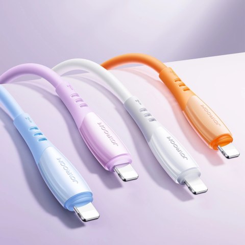 Kabel Joyroom S-A59 Vibrant Series 3A USB-A - Lightning 1,2m - fioletowy
