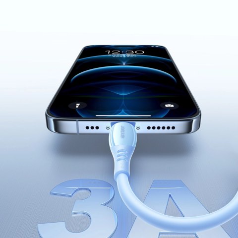 Kabel Joyroom S-A59 Vibrant Series 3A USB-A - Lightning 1,2m - niebieski