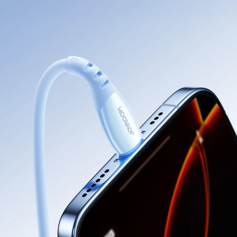 Kabel Joyroom S-A59 Vibrant Series 3A USB-A - Lightning 1,2m - niebieski