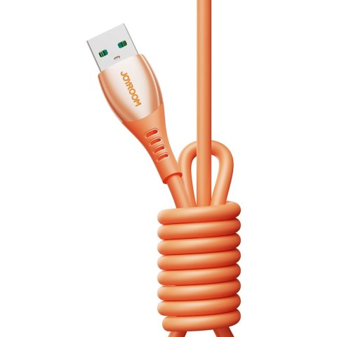 Kabel Joyroom S-A59 Vibrant Series 3A USB-A - Lightning 1,2m - pomarańczowy