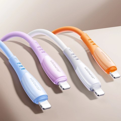 Kabel Joyroom S-A59 Vibrant Series 3A USB-A - Lightning 1,2m - pomarańczowy