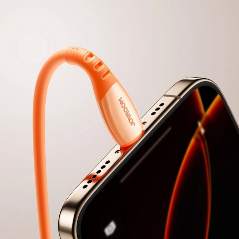 Kabel Joyroom S-A59 Vibrant Series 3A USB-A - Lightning 1,2m - pomarańczowy