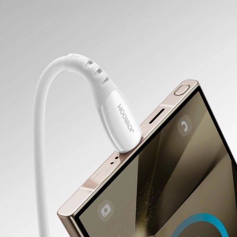 Kabel Joyroom S-A59 Vibrant Series 3A USB-A - USB-C 1,2m - biały