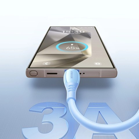 Kabel Joyroom S-A59 Vibrant Series 3A USB-A - USB-C 1,2m - niebieski