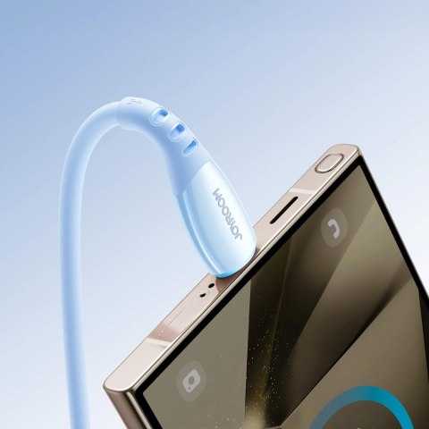 Kabel Joyroom S-A59 Vibrant Series 3A USB-A - USB-C 1,2m - niebieski