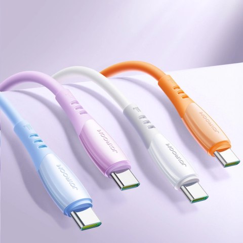 Kabel Joyroom S-A59 Vibrant Series 60W USB-C - USB-C 1,2m - fioletowy