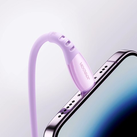 Kabel Joyroom S-A59 Vibrant Series 60W USB-C - USB-C 1,2m - fioletowy