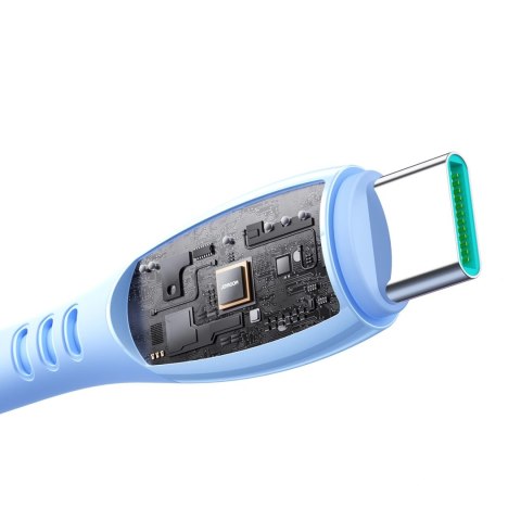 Kabel Joyroom S-A59 Vibrant Series 60W USB-C - USB-C 1,2m - niebieski