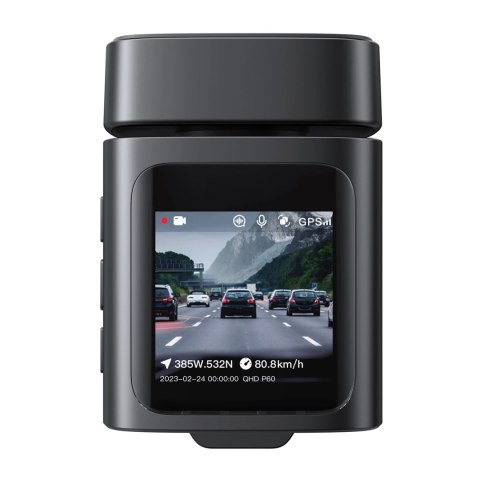 Kamera samochodowa Baseus PrimeTrip VD1 wideorejestrator 2K+1080p - czarna