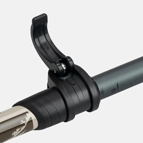 Kijek trekkingowy Qunature nordic walking aluminiowy 110 - 130 cm 1 szt. - brązowy