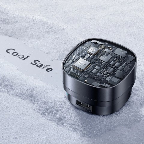 Ładowarka samochodowa Baseus PrimeTrip VR1 60W USB-A USB-C ze zwijanym kablem USB-C - czarna