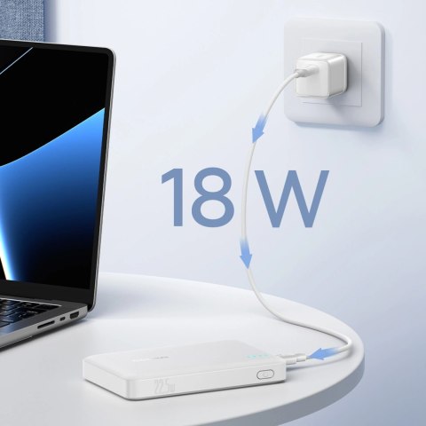 Powerbank Baseus EnerFill FP21 10000mAh 22.5W USB-A - USB-C - biały
