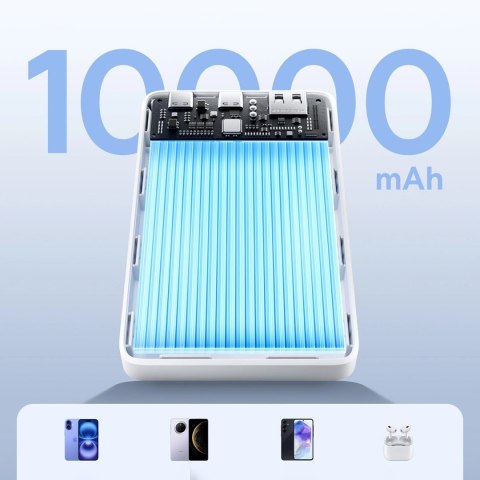 Powerbank Baseus EnerFill FP21 10000mAh 22.5W USB-A - USB-C - biały