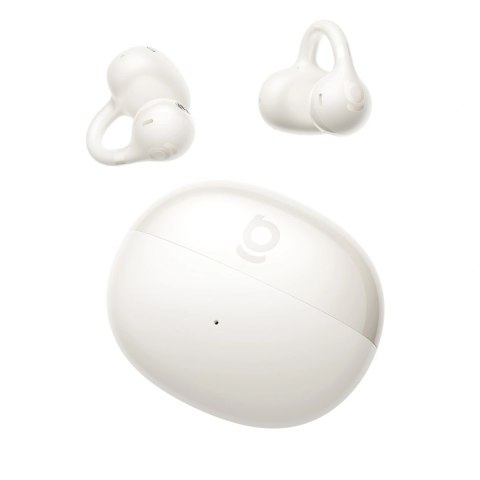 Słuchawki OWS Baseus Bass BC1 z klipsem - białe