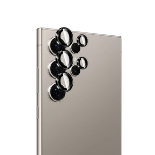 Szkła hartowane Puro Individual na tylną kamerę do Samsung Galaxy S26 Ultra - z czarnymi ramkami