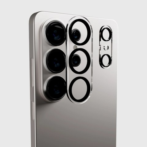Szkło ochronne SBS na tylną kamerę do Samsung Galaxy S26 Ultra - z czarną ramką
