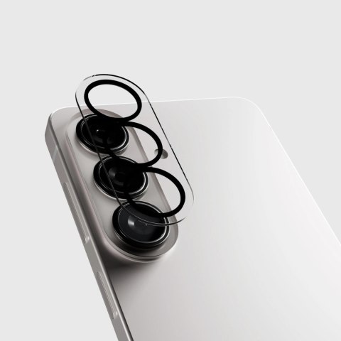 Szkło ochronne SBS na tylną kamerę do Samsung Galaxy S26 - z czarną ramką