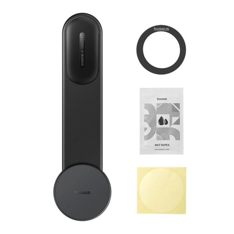 Uchwyt Baseus PrimeTrip C02 samochodowy na deskę rozdzielczą przyklejany - czarny